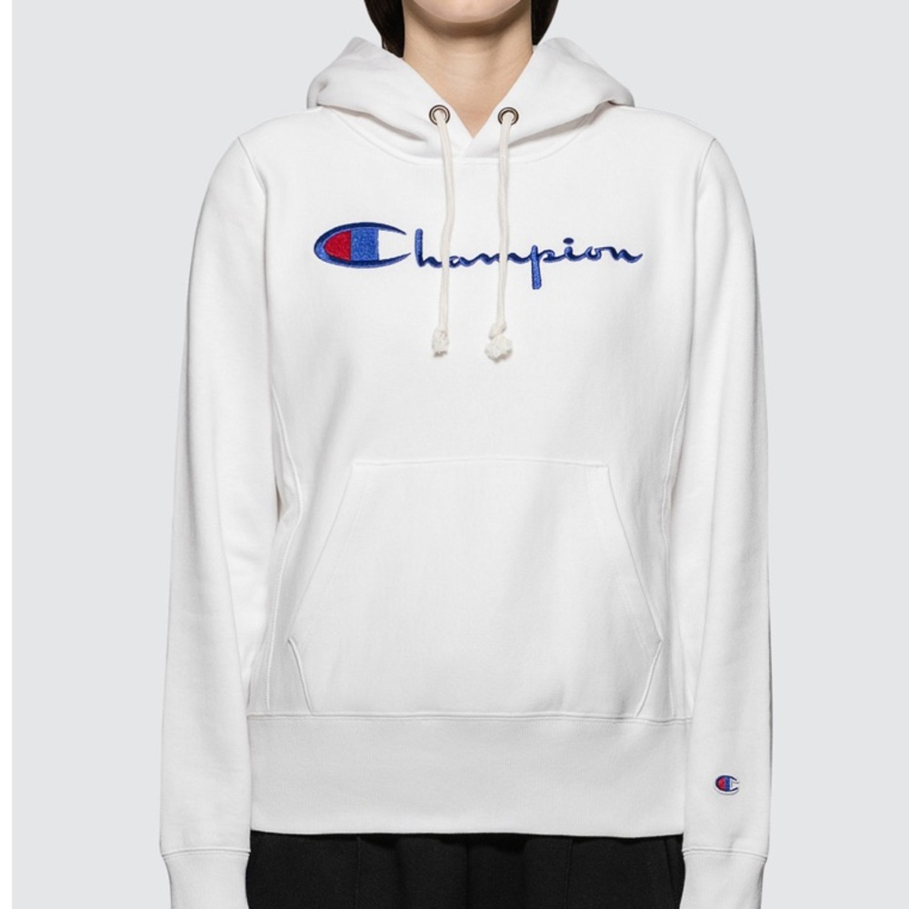 🛍White Champion Hoodie